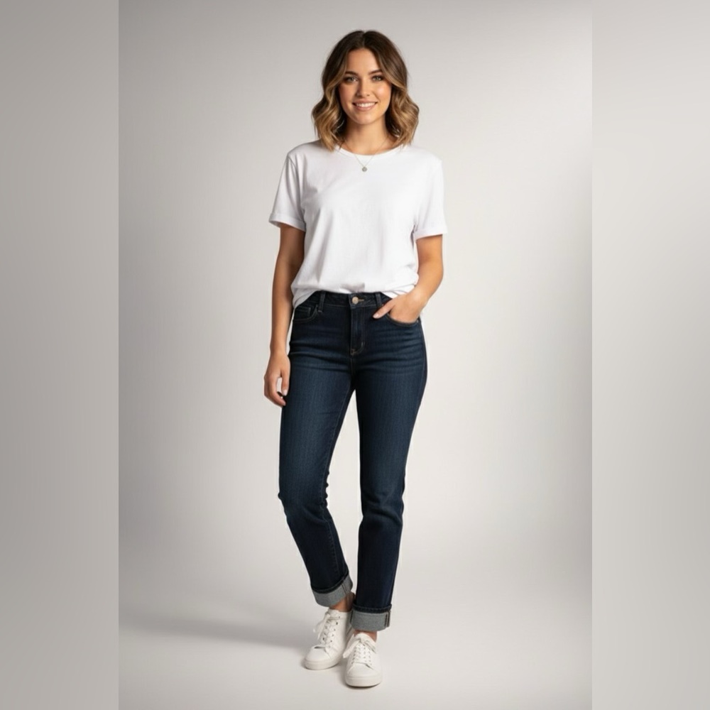GAP Dark Rinse Women's 1969 Real Straight Leg Jeans